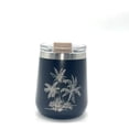 thumbnail image 1 of 11OZ SS WINE MUG BLACK PALM, 1 of 4