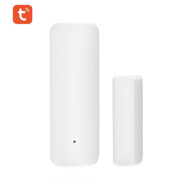 Detector De Sensor De Ventana De Alarma De Puerta Wifi, Sensor De Ventana De Puerta, Control De Aplicación, Monitor De Seguridad, Alarma De Seguridad De Puerta Inteligente Para Apartamento En Casa Vogacara EL008758-00