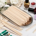 thumbnail image 5 of Chengjian Disposable Wooden Cuticle Pusher Remover Sticks, Brown, 500 Pieces, 5 of 8