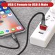 thumbnail image 3 of 2pcs-adaptador USB-rojo Adepaton XM160-7, 3 of 8
