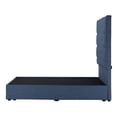 thumbnail image 3 of Cabecera Queen Size Capri + Box Base Cama Azul Denim, 3 of 8