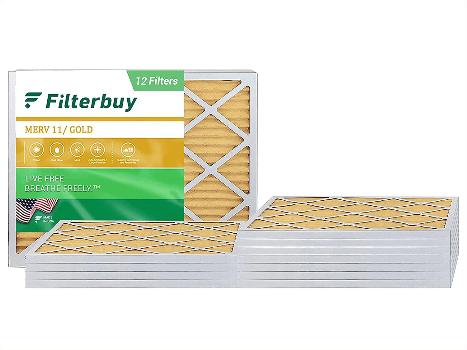 Get cheap goods online Enjoy 365 Day Returns Filterbuy 15x20x1 Pleated