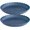 Blue, variant on AllWays Plaza 6 Pack Plant Saucer, 6 8 10 12 14 16 inch Plant Trays for Pots, Heavy Duty Plant Saucers for Indoors no Holes, Plastic Plant Saucer for Planter (6", Black)