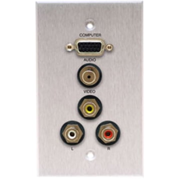 Audio/Video Faceplate