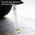 thumbnail image 4 of Car Warning Strip Firm Buckle Wear-resistant Multifunctional Pull-out Adjustable Portable Eliminate Static Electricity Galvanized Iron Chain Car Anti-static Elimination Release Drag Strip for Winter, 4 of 7