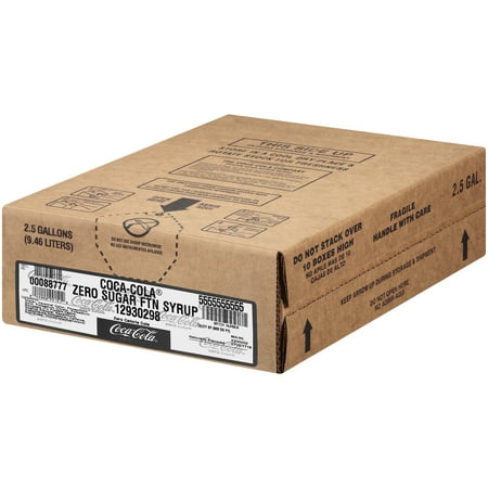 Coca-Cola Zero Sugar Bag in box, 2.5 Gallons