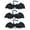 Black, variant on 3 Pcs Halloween Pet Wing Costume,Funny Halloween Dress Up with Adjustable Elastic Band,White Angel Pet Style Apparel for Dogs and Cats