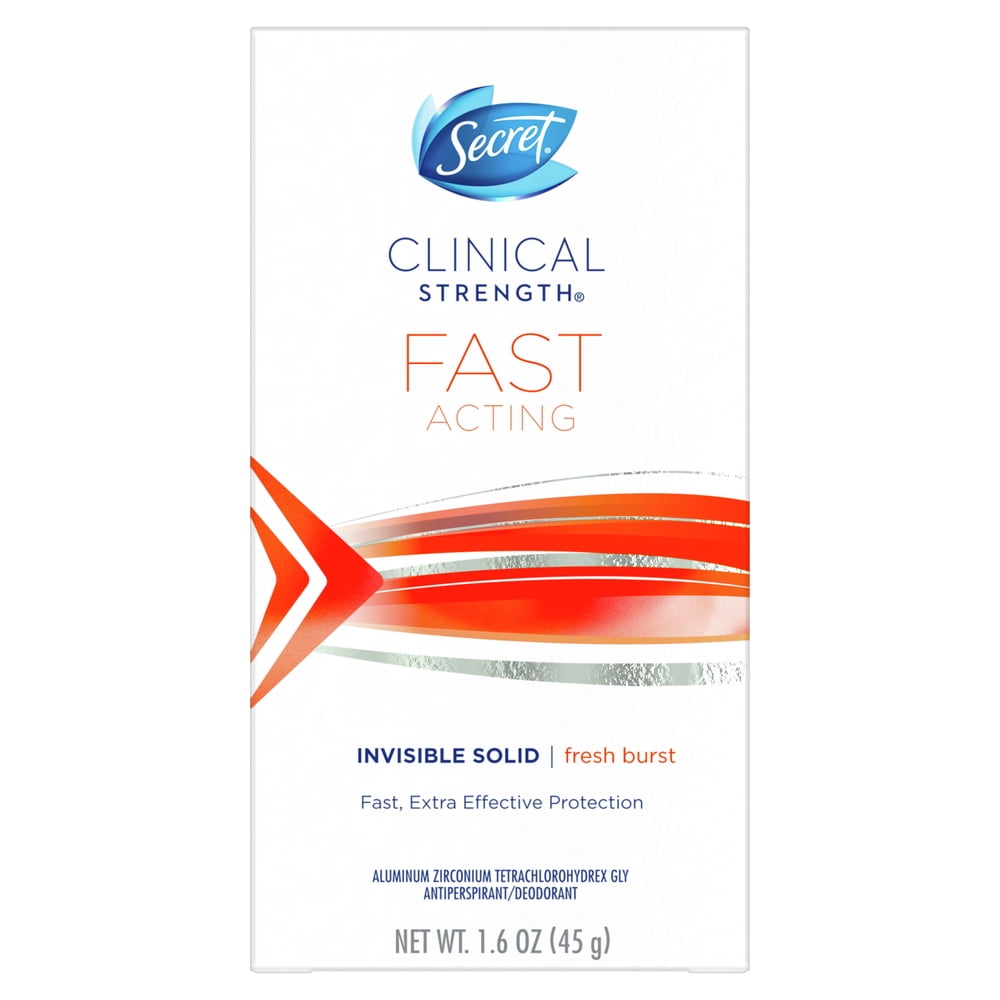 Secret Clinical Strength Invisible Solid Antiperspirant Deodorant