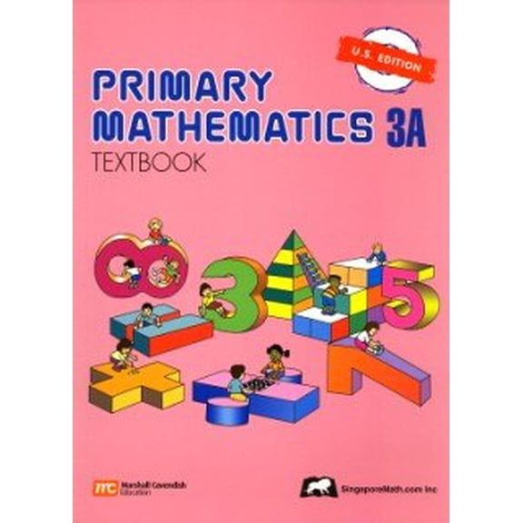 Pre-Owned Primary Mathematics 3A: Textbook, 9789810185022, 9810185022, Paperback,