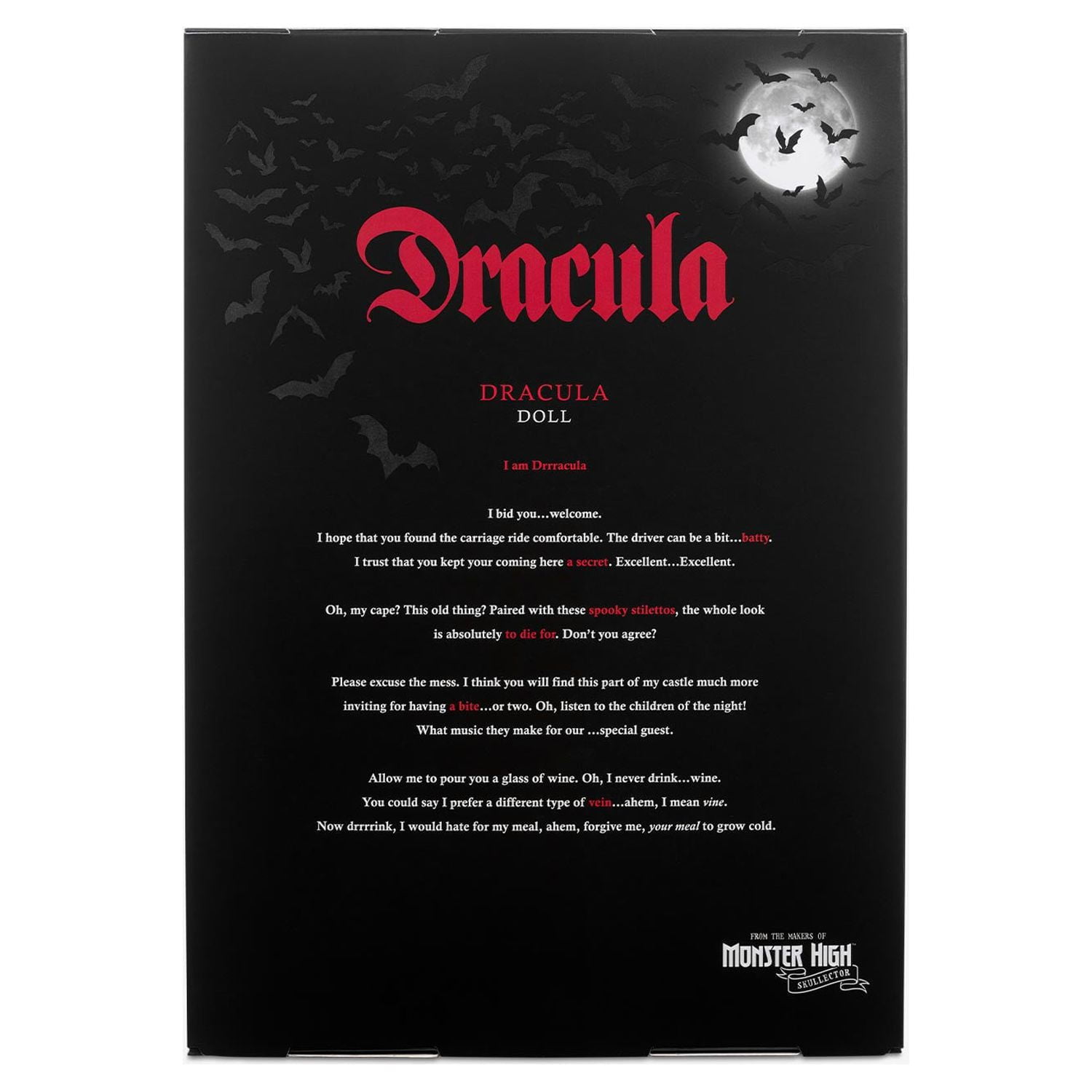 Monster High Collectors Dracula Monster High Skullector Doll