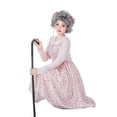 thumbnail image 7 of Women's Silly Dress Up Granny Outfit 100 Days Of School Floral Dress 3 Piece Set Pink M, 7 of 7