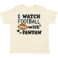 thumbnail image 3 of Inktastic I Watch Football with My Pawpaw Boys Toddler T-Shirt, 3 of 5