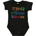 thumbnail image 3 of Inktastic Mimi and Gramps Love Me Boys or Girls Baby Bodysuit, 3 of 5