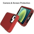 thumbnail image 2 of JTCASES for iPhone 12 mini Case, [Military Protection] [Shockproof] [Dropproof & Non-Slip Slim] Protective Cover for iPhone 12 mini 5.4" 2020, Red, 2 of 6