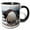 Black/White, variant on 3drose, Gentoo Penguins, Neko Harbor, Antarctica-an01 Ksu0188 - Keren Su, 11oz Two-tone Black Mug