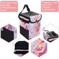 thumbnail image 2 of Cupid Foldable Car Garbage Can with Lid, Leak-proof, and Hanging Storage Bag - Car Trash Can and Bin, 2 of 6