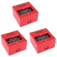 thumbnail image 1 of 3X Alarme de Feu Manuelle Réinitialisable AC 250V/12V DC 12V, 1 of 8