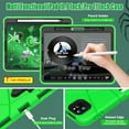 thumbnail image 4 of ELEHOLD Kids Friendly Case for iPad Pro 11 Inch 2022/2021/2020/2018/Air 4 /Air 5, Heavy Duty Shockproof Rugged Protective Case with Pencil Holder Foldable Kickstand for Boys Children,Green+Black, 4 of 8