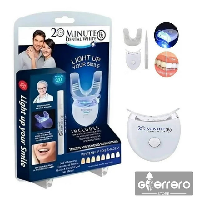 Sistema de luz dental blanqueador instantáneo para blanquear los dientes