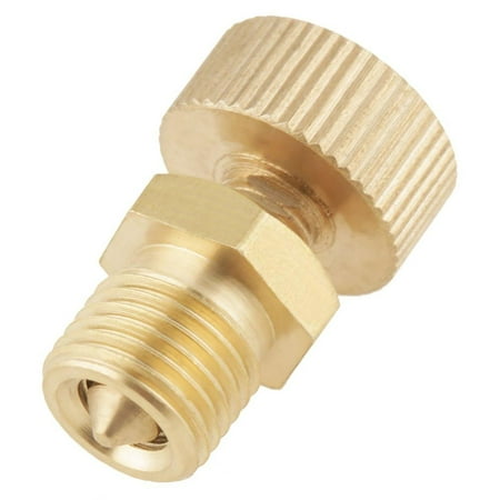 

Air Bleed Valve Screw Brass Knob Bleeder Electric air pump vent tool for High Pressure Pump Screw Replacement Accessories(2pcs)