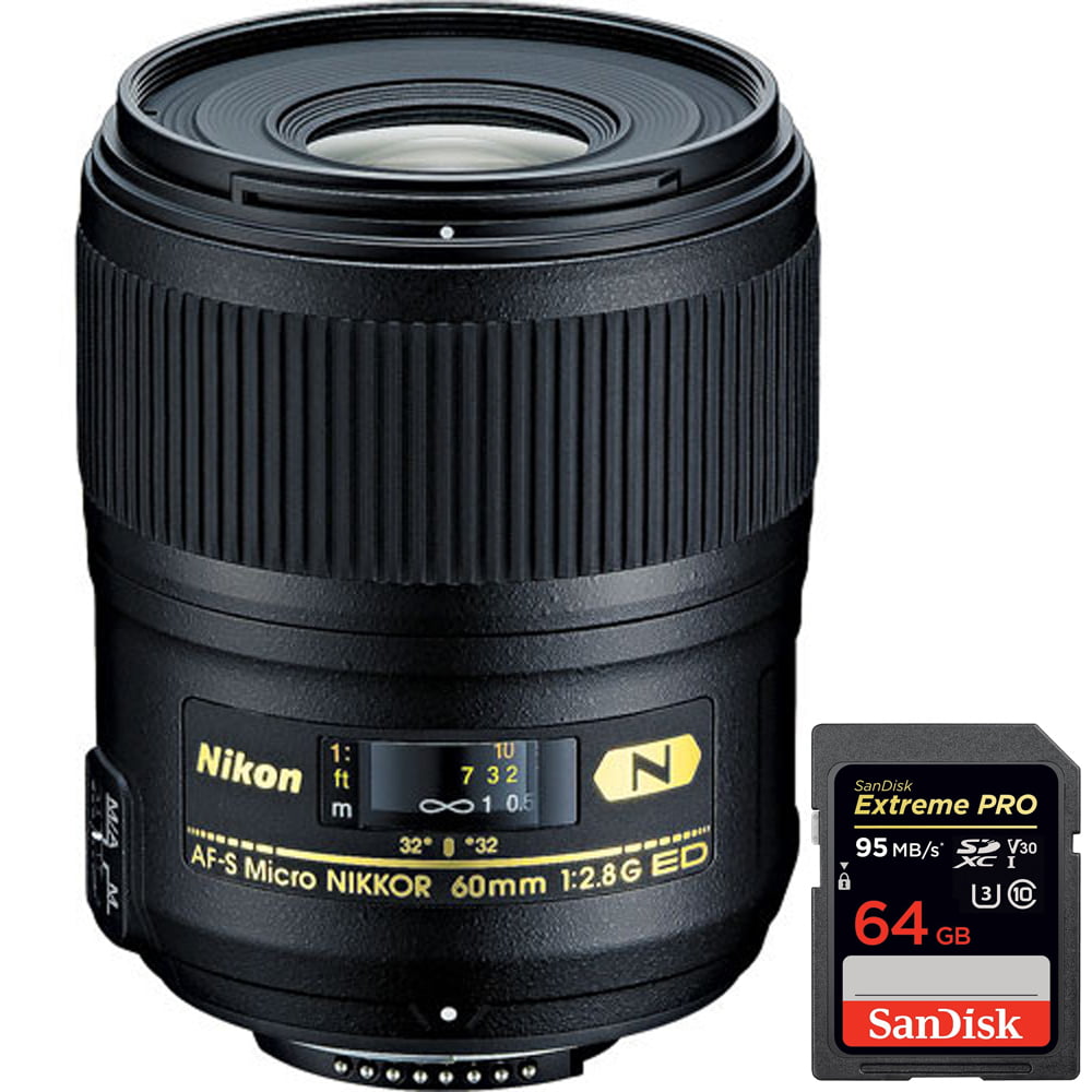 お歳暮 Nikon 60mm f/2.8D AF Nikkor Lens Kit - Nikon U.S.A. Warranty -  Accessory Bundle with Tiffen 62mm 交換レンズ - www.legalarte.es