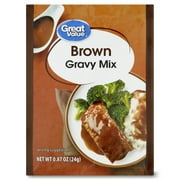 Great Value Brown Gravy Mix, 0.87 oz