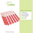 thumbnail image 7 of Clean Cubes 13-Gallon Pop-Up Trash Bins, 3-Pack, Picnic – Disposable, Collapsible, with Fitted Trash Bags, 7 of 7