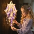 thumbnail image 4 of Elegant Halloween Cascade Wall Light, Raven Midnight Decor with Raven Crescent Moon and Cascading Crystals, Gothic Wall Hanging for Halloween Home Decor, 4 of 4