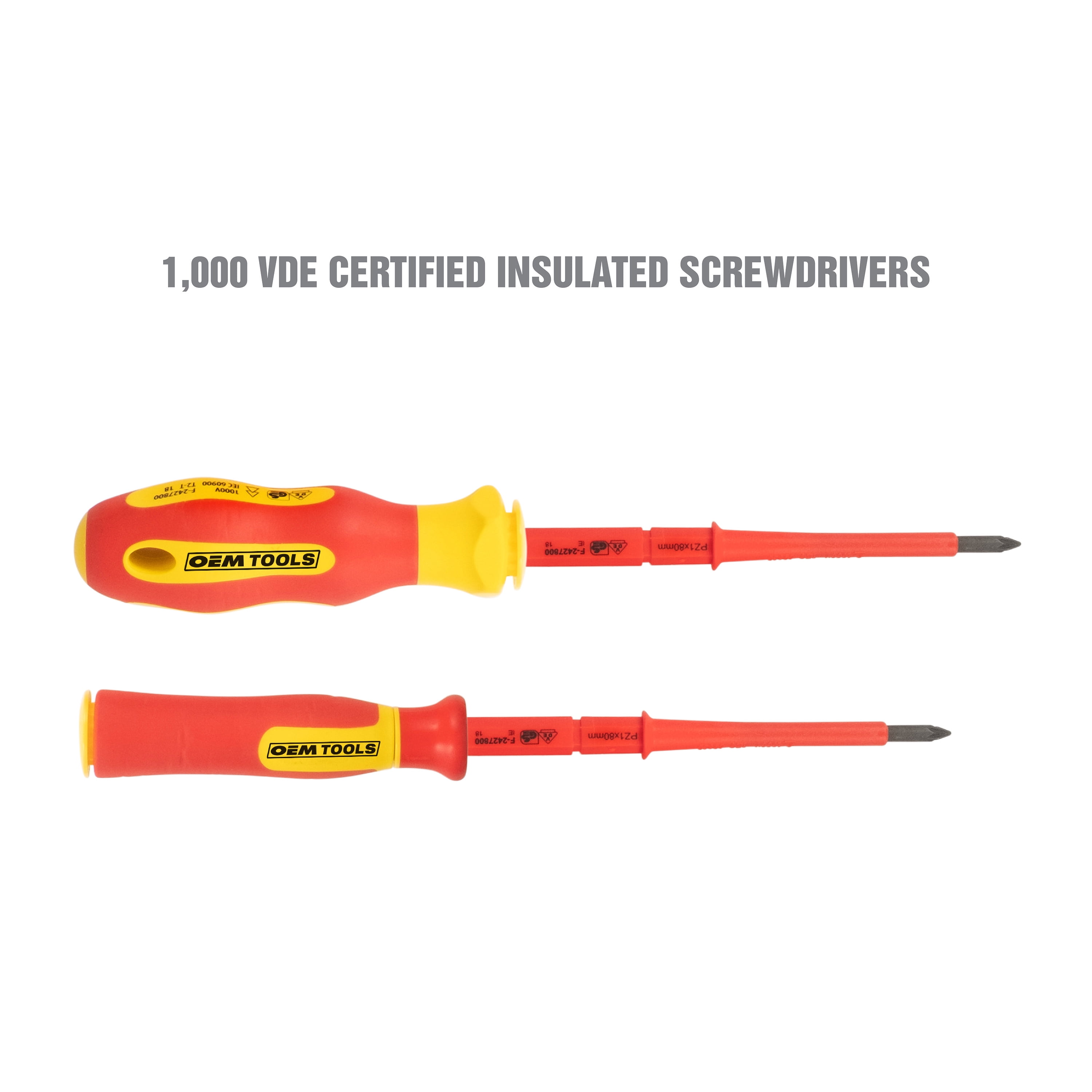 OEMTools 10 Piece Insulated Screwdriver Set