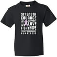 thumbnail image 3 of Inktastic Turners Syndrome Awareness Strength Courage Support Youth T-Shirt, 3 of 5