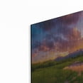 thumbnail image 2 of Luxe Metal Art 'Grand Sunset in the Tetons' by Darren White, Metal Wall Art, 24"x12", 2 of 10