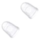 thumbnail image 4 of Inteprter Protectores de silicona para dedos de guitarra, protectores antideslizantes para ukelele, ahuecados, transparentes, hipoalergénicos, Type14 NO14, 4 of 6