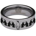 thumbnail image 2 of Penguin Tungsten Carbide Ring, 2 of 6