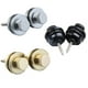 thumbnail image 3 of Kuymtek 2 Uds Correa Negra Cerraduras Straplock Cabeza Plana Seguridad para Guitarra Eléctrica, 3 of 5