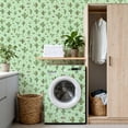 thumbnail image 4 of Peel and Stick Wallpaper Cactus Cute Desert Plants Pastel Green Boho Western Wall Mural 17.7in x 9.8ft Self Adhesive Removable Wall Paper Renter Friendly Wallpaper for Nursery Bedroom Cabinets, 4 of 8