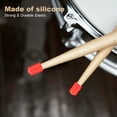 thumbnail image 4 of Accesorio para baquetas fuerte no fácil de dañar consejos para practicar baquetas elástico para profesionales amantes de los instrumentos de práctica principiante Anggrek Otros, 4 of 8