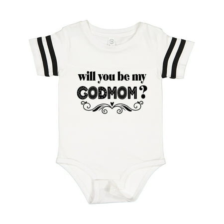 

Inktastic Godmother Proposal Be My Godmom Gift Baby Boy or Baby Girl Bodysuit