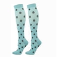 thumbnail image 1 of Men Women Socks Compression Socks Elastic Sports Beautiful Leg Nurse Stocking Jogging Climbing Cycling Flight Excercise 55 S M, 1 of 6