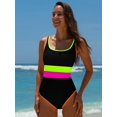 thumbnail image 3 of Traje de baño de una pieza popvil 2025 Tummy Control para mujer, 3 of 7