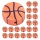 thumbnail image 4 of KAKOWELY 100 cuentas de arcilla de baloncesto para hacer collares de arcilla, cuentas sueltas de baloncesto., 4 of 4