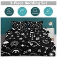 thumbnail image 2 of Moon And Star Print 3D Duvet Cover Set Quilt Cover Theme of for Bedroom Decoration, 2 of 6