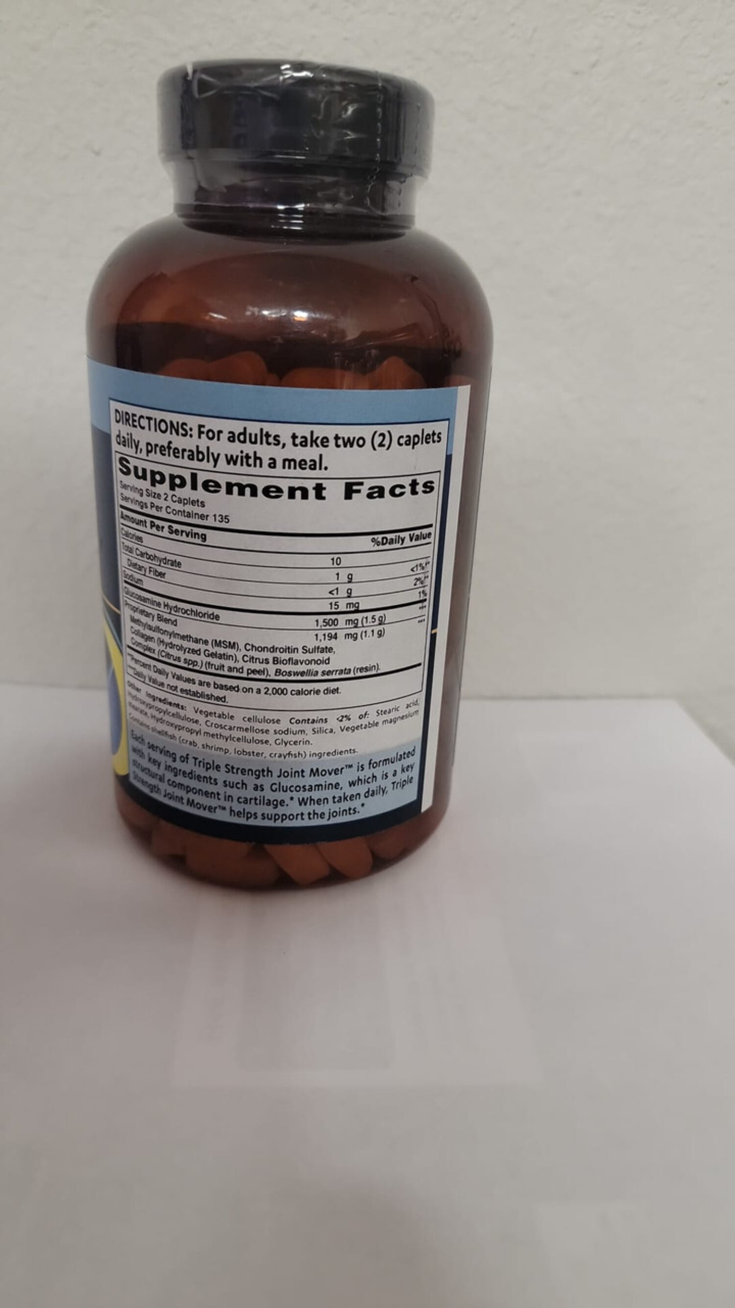 Buy Vitamin World Triple Strength Joint Mover? 270 coated caplets