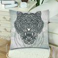 thumbnail image 3 of MKHERT Tiger Throw Pillowcase Pillow Cover Cushion Couver 18x18 inch, Set of 2, 3 of 3