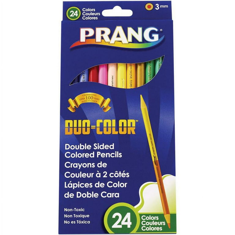Prang Duo-Color Double Sided Colored Pencils - 3 mm Lead Diameter - 1 Each Prang Duo-Color Double Sided Colored Pencils - 3 mm Lead Diameter - 1 Each