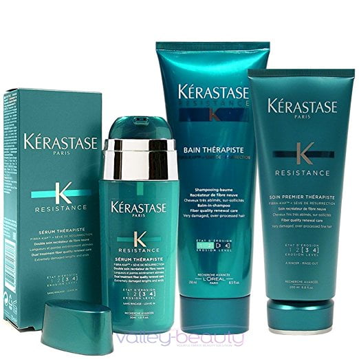Kerastase Kerastase Resistance Therapiste Shampoo Conditioner And Serum Trio Pack Of 6 Walmart Com Walmart Com