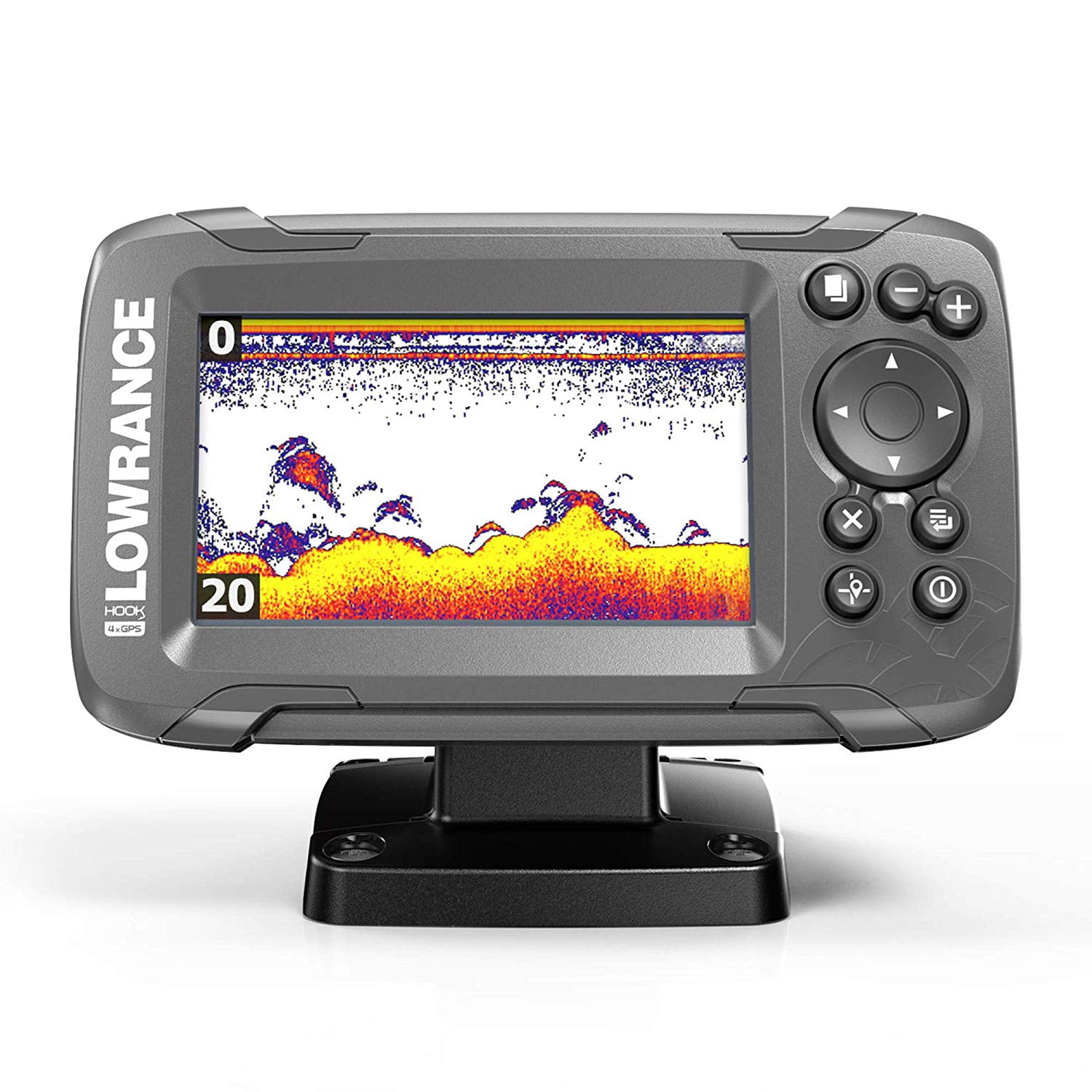 LOWRANCE FISHFINDER COLOR SCREEN AND KEYPAD