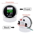 thumbnail image 4 of 6 In 1 Multi-functional 85MM GPS Speedometer+Fuel Level+Water Temp+Oil Press+Volt+Tachometer Temperarure Sensor Pressure Sensors ,Universal Compatibility, 4 of 7