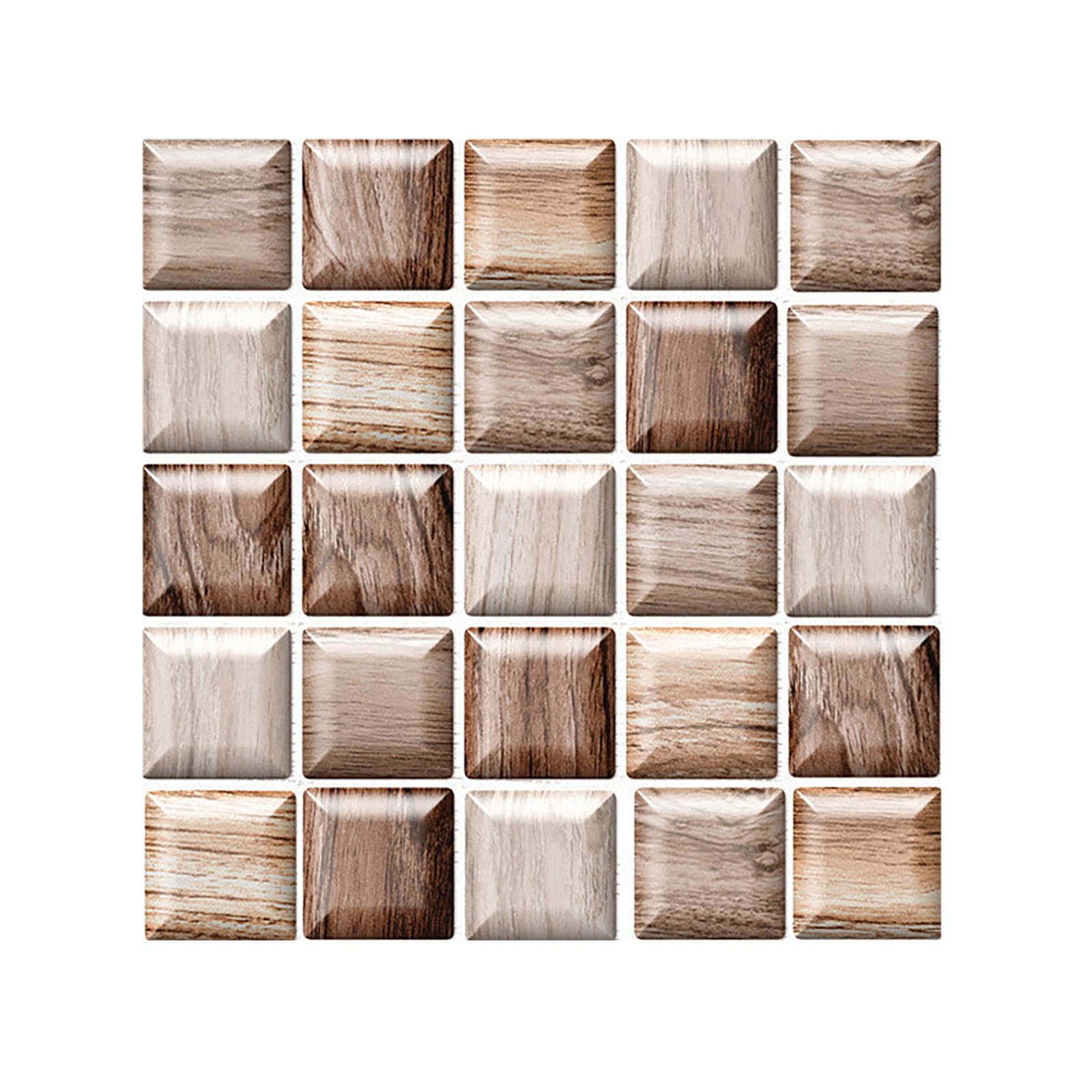 Self Adhesive 3D Three Dimensionals Waterproof Wall Stickers TV Wall