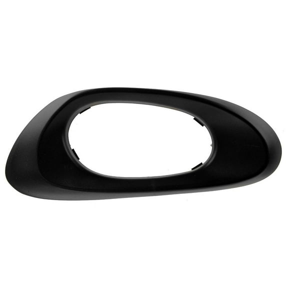 TRQ Door Handle Bezel Inside Textured Black Rear Driver LH for Trailblazer EXT DHA65237