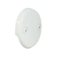 thumbnail image 2 of Westbrass 597244-50 14" Bath Overflow Assembly with 2-Hole Faceplate and Pull To Close Drain, Powder Coat White, 2 of 11